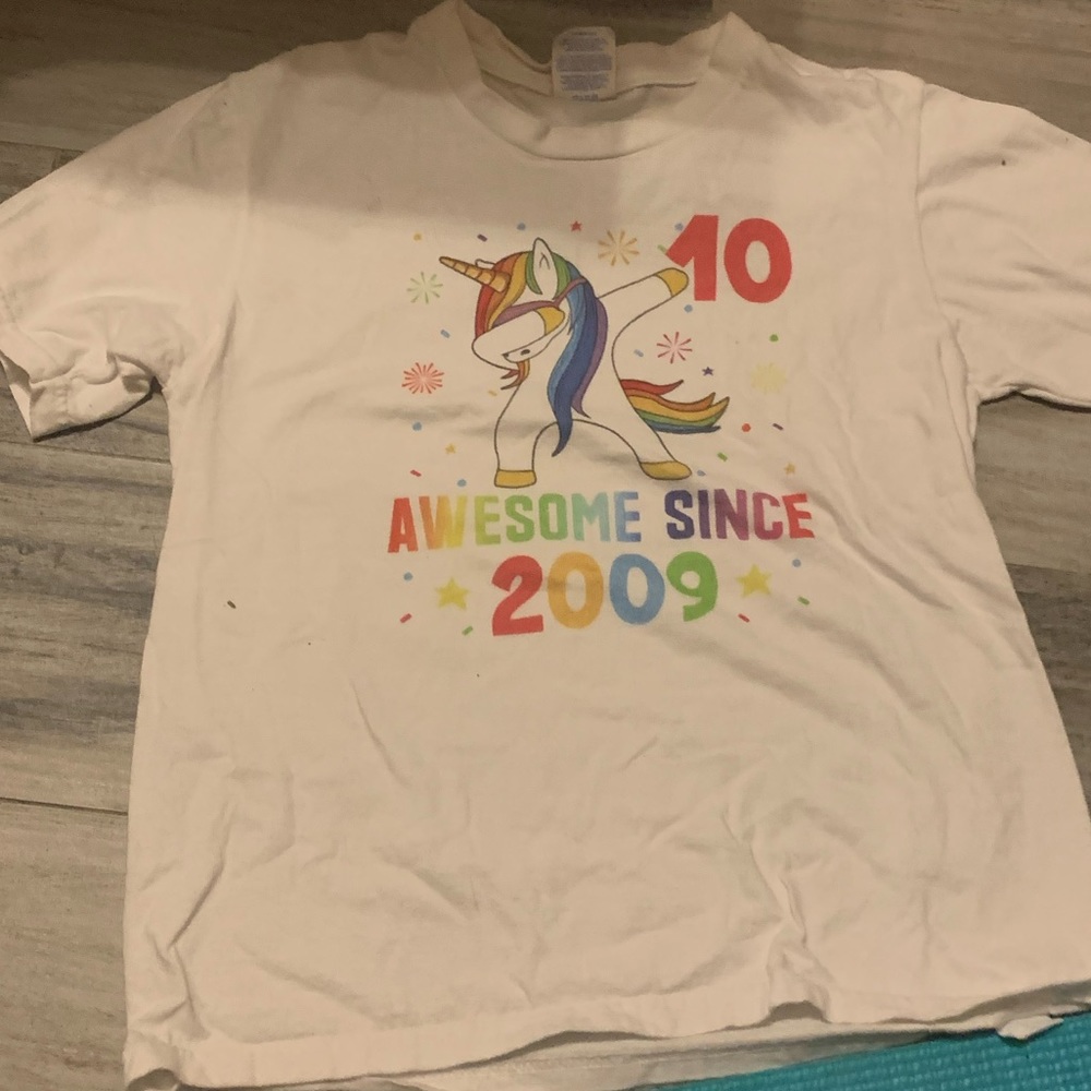 Port and Company girls 10 years old shirt